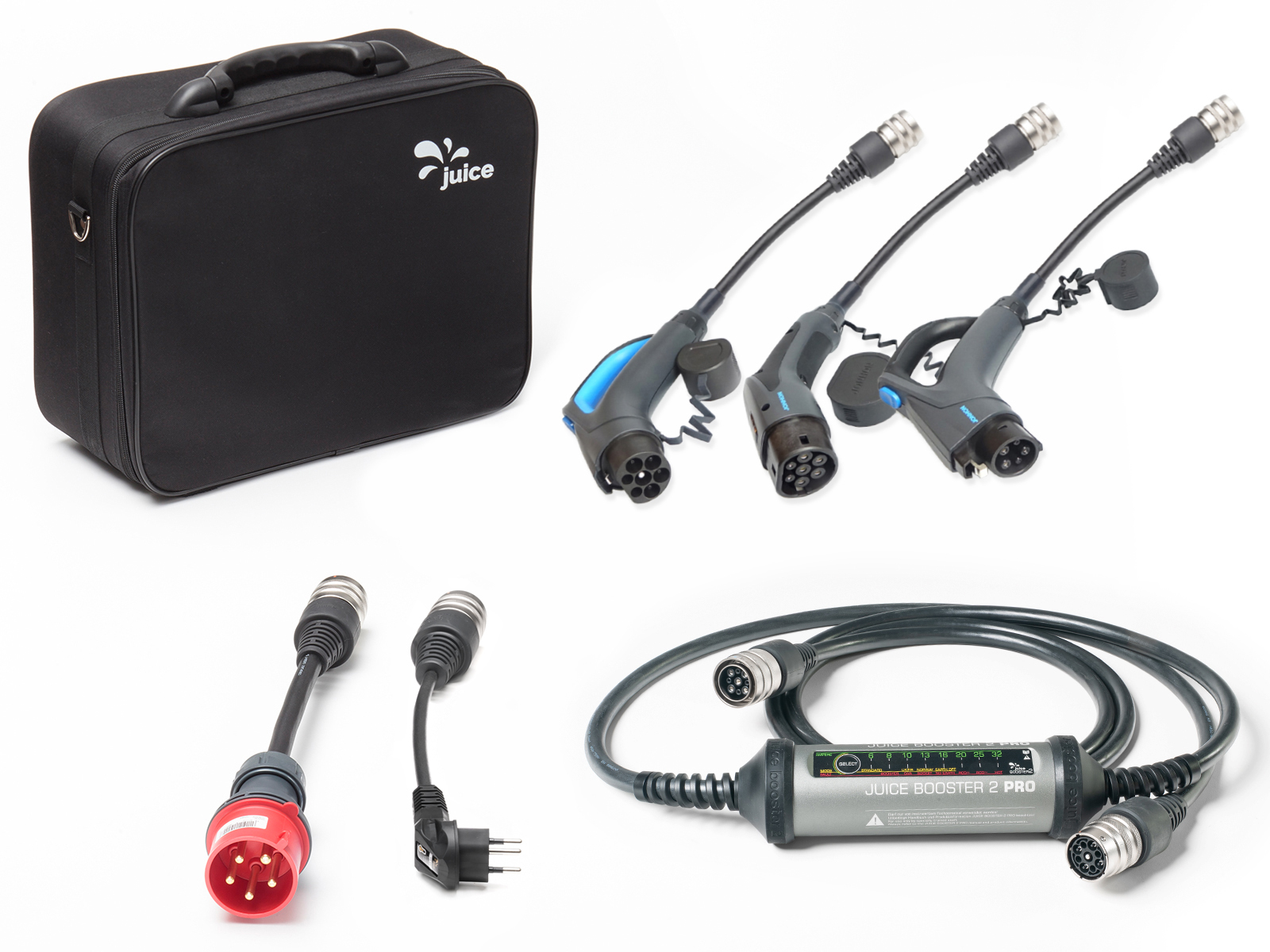 COHEALI Scatola Porta Cavi Portatile 3 Pezzi – Organizer Estensibile Con Supporto Per Cellulare, Regolabile Per Cavi E Auricolari, Per Borsa E Scrivania