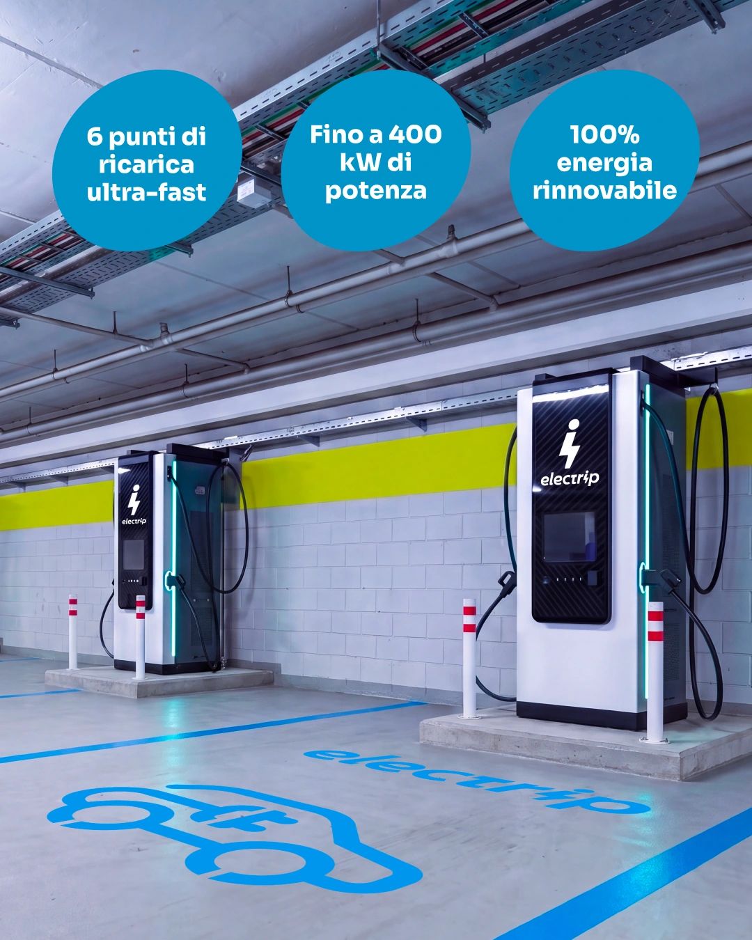 Electrip inaugura un nuovo hub HPC a Pinerolo con sei punti di ricarica ...